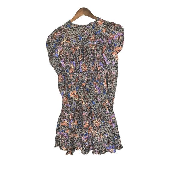 Ulla Johnson Julie Multicolored Floral Mini Dress size 2 - Picture 4 of 9
